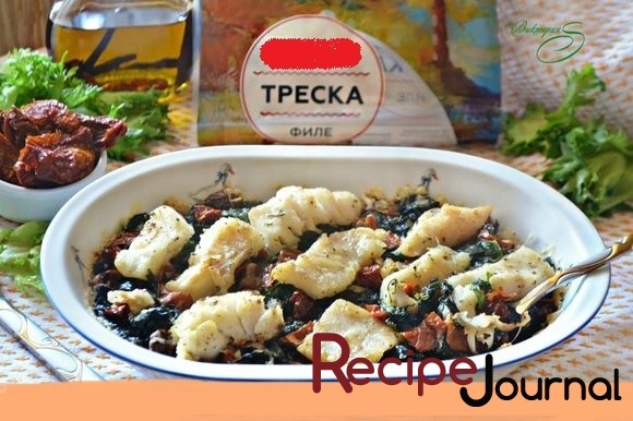 Треска, запеченная с овощами - вкусный рецепт