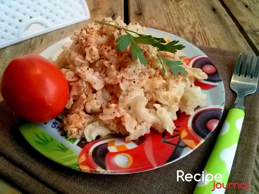 Макароны по флотски с курицей - рецепт пасты