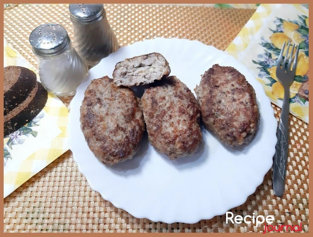 Котлеты из гречки с мясным фаршем и сыром - рецепт простой закуски