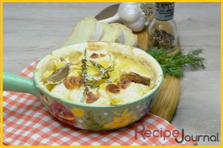 Картофель по-фински, очень простой и вкусный рецепт